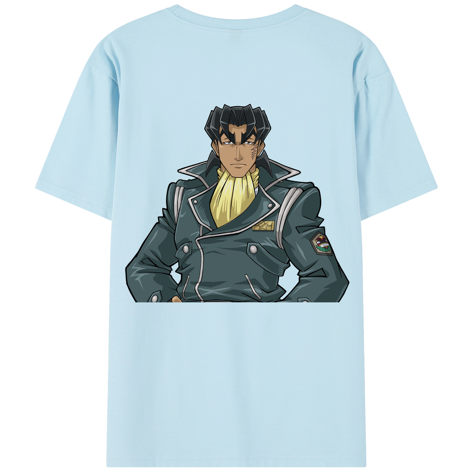 （画像用） 遊☆戯☆王 Yu-Gi-Oh! 綿100％半袖Tシャツ（背面プリント）
